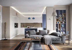 Family living room interior