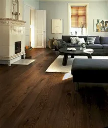 Living Room Interior Oak Floor