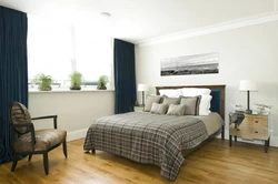 Gray Men'S Bedroom Interior