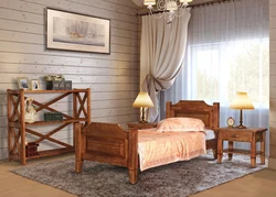 Pine Bedroom Interior