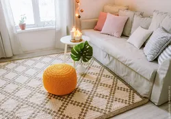 Knitted bedroom interior