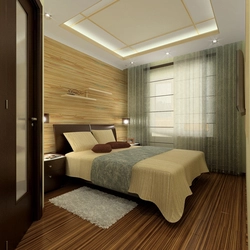 Diagonals in the bedroom interior