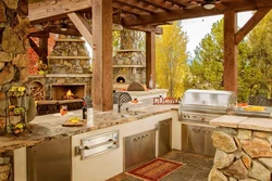 Summer kitchen interior styles