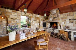 Summer kitchen interior styles