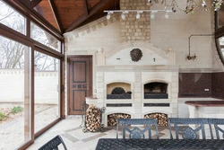 Summer kitchen interior styles