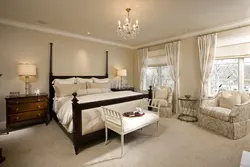 Ivory in the bedroom interior