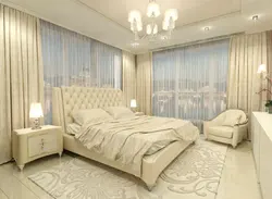 Ivory in the bedroom interior