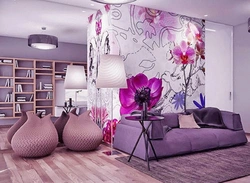 Print In The Living Room Interior
