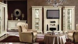 Living room interior belarusian furniture