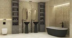 Янычэ ў інтэр'еры ваннай