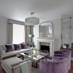 Mother of pearl in the living room interior