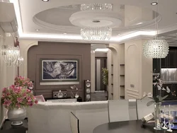 Mother of pearl in the living room interior