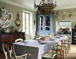 Chateau Kitchen In The Interior