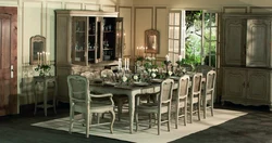 Chateau kitchen in the interior