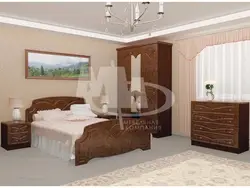 Bedroom apple tree color interior