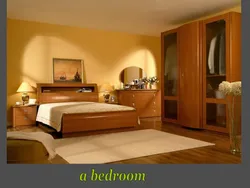 Bedroom apple tree color interior