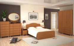 Bedroom apple tree color interior