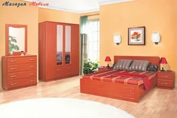 Bedroom apple tree color interior