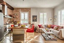 Kitchen interior in m style