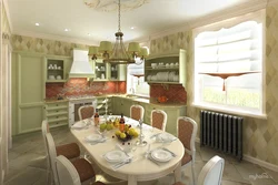 Kitchen Interior In M Style