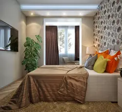 Bedroom interior in apartment 3