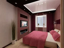 Bedroom interior in apartment 3