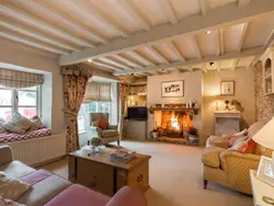Living room bedroom interior country style