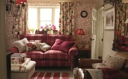 Living room bedroom interior country style