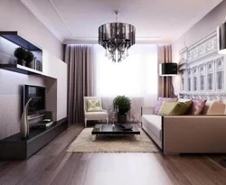 Living room interiors with two styles