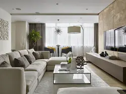 Living room interiors with two styles