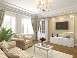 Living room interiors with two styles
