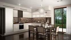 Kitchen Interior Wallpaper And Floor