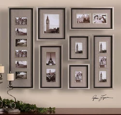 Framed photo for the living room