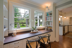 Kitchen Interior With 5 Windows
