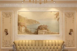 Klassik salon interyerində çərçivələr