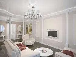Klassik salon interyerində çərçivələr