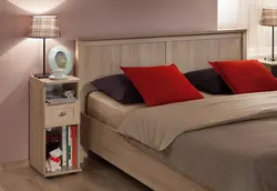 Komodin Ilə Yataq Otağı Daxili Çarpayı