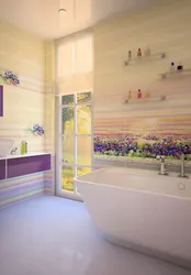 Bathroom interior with primavera tiles