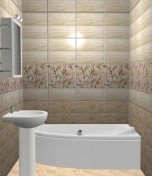 Bathroom interior with primavera tiles