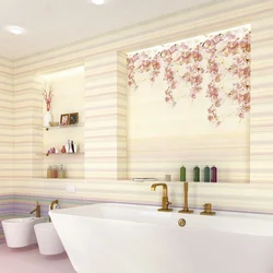 Bathroom interior with primavera tiles