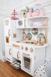 Home interior bedroom children's kitchen
