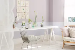 Wallpaper palette in the kitchen interior