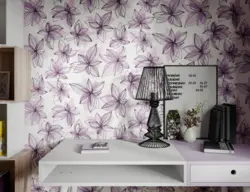 Wallpaper Palette In The Kitchen Interior
