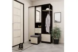 Кіреберістің интерьеріндегі wenge шкафы