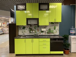 Кухни олива глянец в интерьере