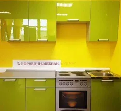 Кухни олива глянец в интерьере