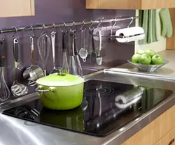 How to hang photos in the kitchen