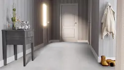 Koridorning ichki qismidagi engil laminat
