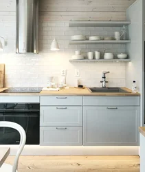 IKEA countertops in the kitchen interior