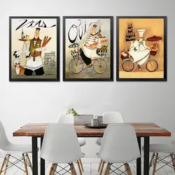 Painting for the kitchen with your own photographs